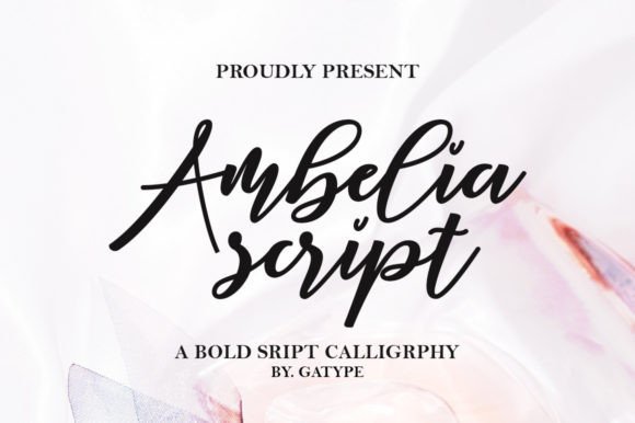 Ambelia Script: A Natural Handwritten Font for Creative Branding Projects