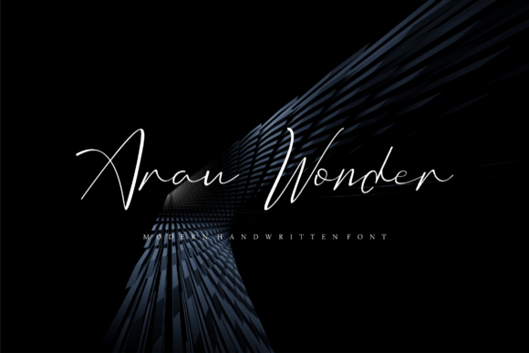 Arau Wonder: A Stylish Script Font for Modern Campaign Design