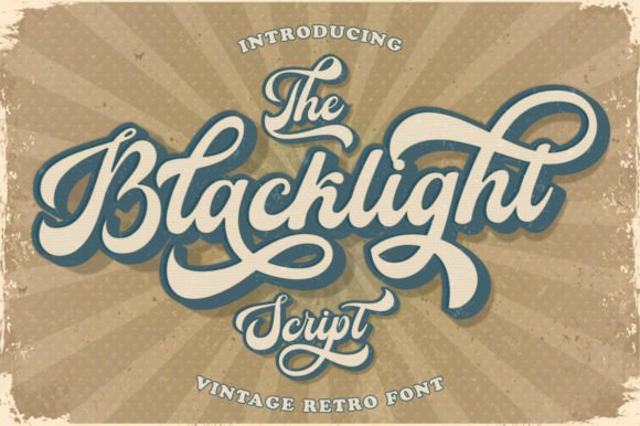 Blacklight Script: How a Retro Font Brought Energy to a Summer Sale Campaign