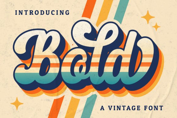 Bold Script Font: Vintage Style for Modern Marketing Designs