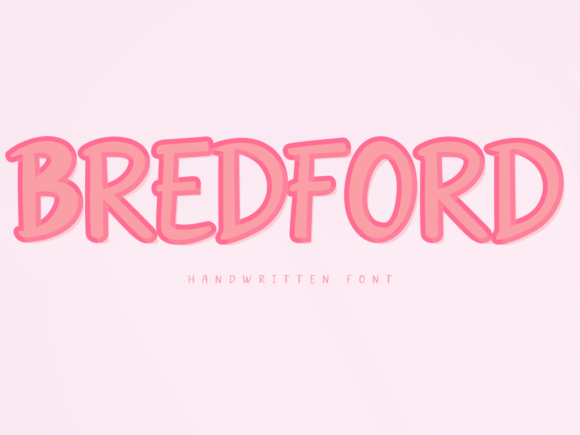 Bredford: A Modern Handwritten Font for Crafters and Makers