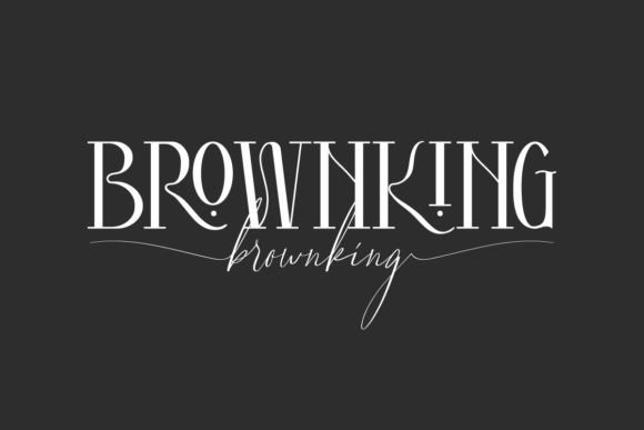 Brownking: Elevating Brand Identity with Elegant Typography