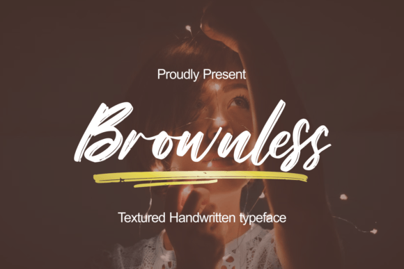 Brownless: A Modern Script Font for Digital Branding and Web Design