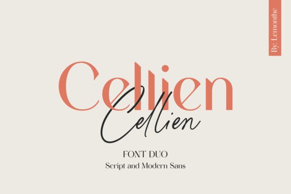 Cellien Font Duo: Elevating Web Typography with Elegance and Modernity