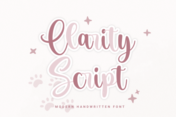 Clarity Script: A Cheerful Font That Elevates Small Business Branding
