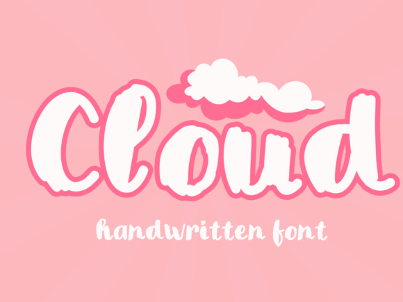 Cloud Font: A Sweet Handwritten Typeface for Scroll-Stopping Digital Campaigns