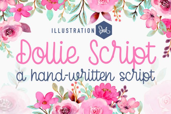 Dollie Script: A Playful Font That Elevates Small Business Branding