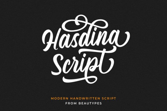 Hasdina Script: A Vintage-Inspired Typeface That Elevates Web Design