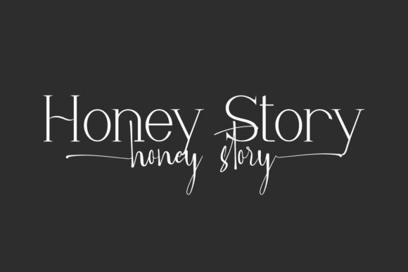 Honey Story: A Designer’s Luxurious Font Choice for Elegant Branding