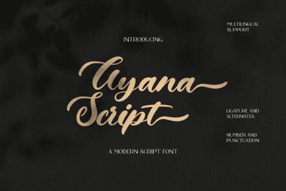 How Choosing Ayana Script Gave My Small Business a Polished, Professional Look