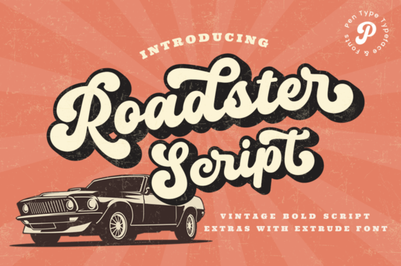How Roadster Script Elevates Campaign Visuals with Bold Retro Flair