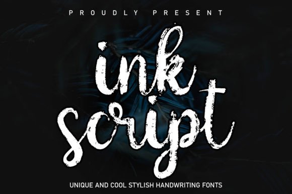 Ink Script: A Stylish Script Font for Modern Web Design Projects