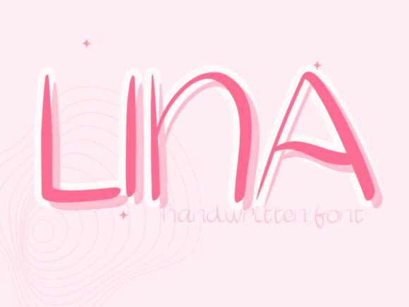 Lina: A Handwritten Font That Brings Personality to Editorial Design