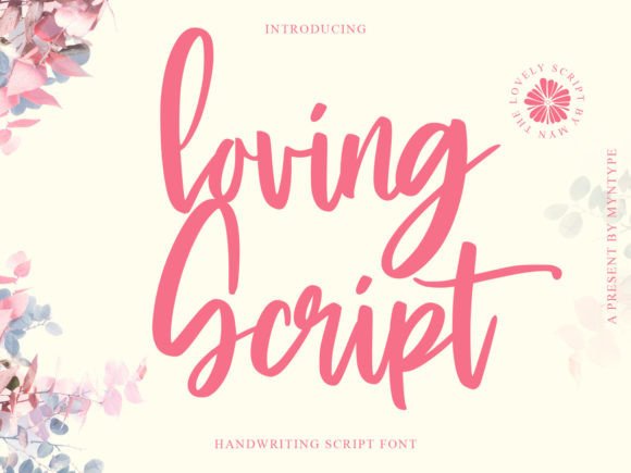 Loving Script Font: A Sweet Touch for Business Branding