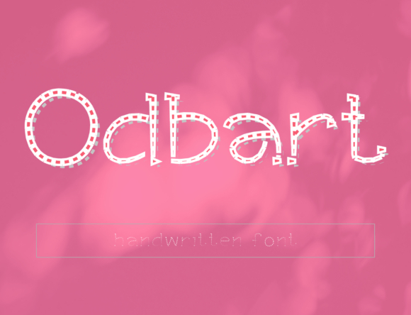 Odbart: A Script Font That Brings Personality to Editorial Design