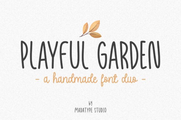 Playful Garden: A Designer’s Take on This Lively Script Font
