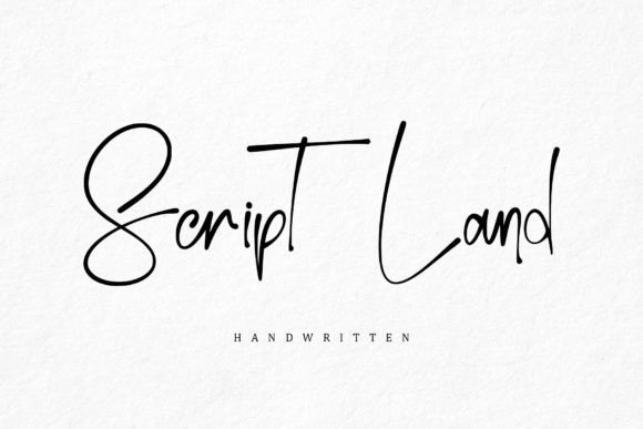 Script Land: A Handwritten Font for Romantic, Reader-Focused Editorial Design