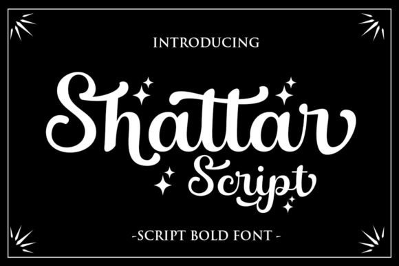 Shattar Script: A Charming Typeface for Elegant Web Design