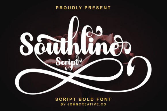 Southline Script Font: Elevate Your Craft & Product Designs with Elegant Handwritten Style
