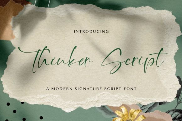 Thinker Script: Elevating Brand Identity with a Signature Font